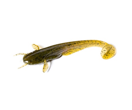 Виброхвост Fishup Catfish 2" #074 Green Pumpkin Seed