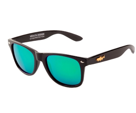 Поляризаційні окуляри Veduta Sunglasses UV 400 Black/Green-Blue