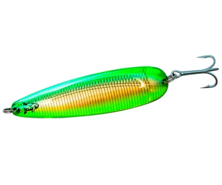 Блешня Rhino Trolling Spoons 150мм #106 Gold Green Dolphin