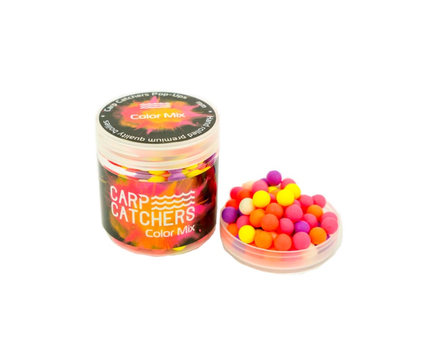 Бойлы Carp Catchers Pop-Up Washed out Color Mix 10мм