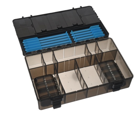 Коробка з магнітними мотовилами Flagman Tregaron Tackle Box with Rig Sticks 30x20x7.5см