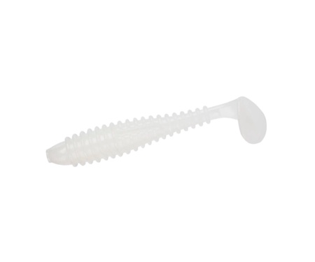 Виброхвост Angry Baits Fatik 2" White