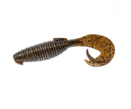 Силікон Keitech Flapper Grub 4" #101 Green Pumpkin PP.