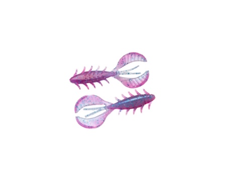 Твистер Angry Baits Chubby Craw 2,4" 51 Clear Morning Dawn UV