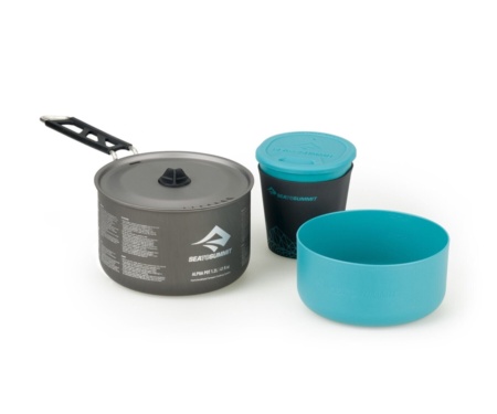 Набор посуды Sea to Summit Alpha Cookset 1.1 Pacific Blue/Grey