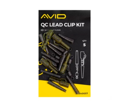 Набір безпечних кліпс Avid Carp QC Lead Clip Kit
