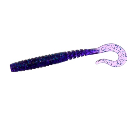 Силікон Fishup Vipo 4.3" #060 Dark Violet/Peacock & Silver