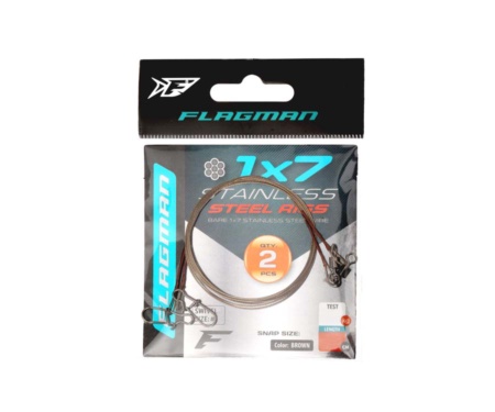 Поводок Flagman X7 5кг 15см