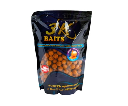 Бойл розчинний 3KBaits 16мм 800г мед