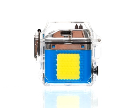 Зажигалка электронная + Фонарь + Дисплей заряда с аккумулятором Flagman Lighter Pro + lamp (cold light)