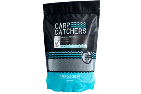Пеллетс прикормочный Carp Catchers HIGH OIL PELLETS 6мм 3кг