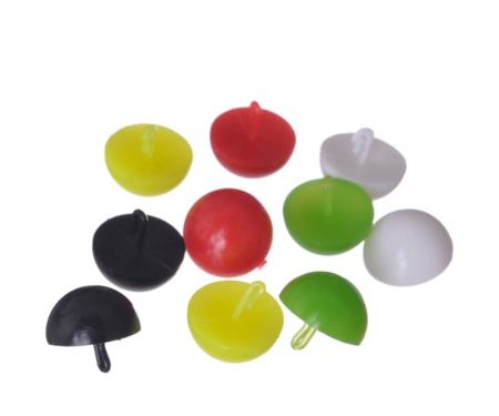 Плаваючі стопори для бойлів Carp Pro Mix Color половинка бойла 10шт