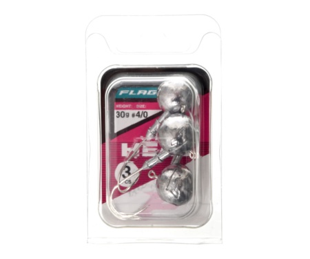 Джиг-голівка Flagman Jig Head №4/0 30г