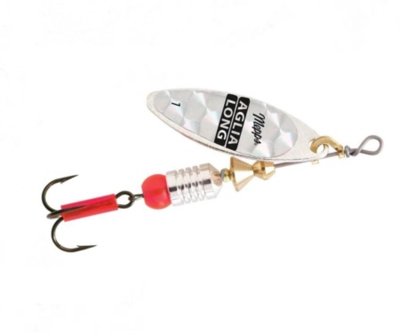 Блешня Mepps Aglia Longue Rainbow Silver 4.5г