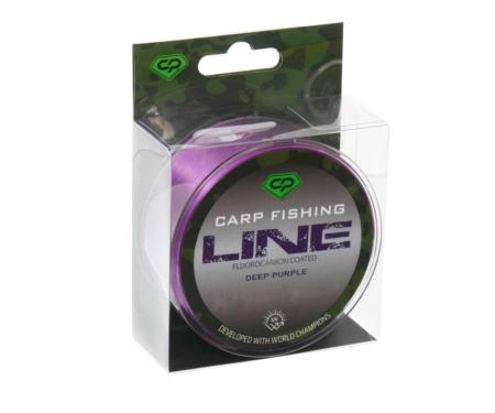 Леска Carp Pro Diamond Carp Fishing Line Fluorocarbon Coated Deep Purple 1000м 0.331мм