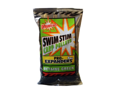 Пелетс Dynamite Baits Swim Stim Pro-Expanders Green Betaine 6 мм 350 г
