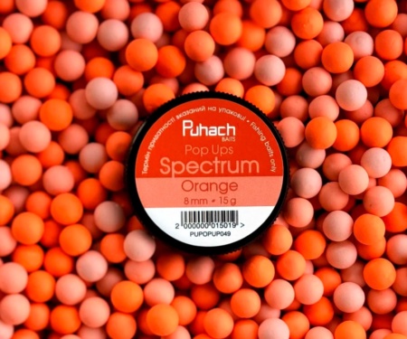Бойлы Puhach Baits Spectrum Pop Ups 8мм Orange