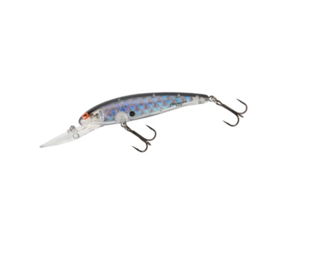 Воблер Bomber 24 Deep Long A 8.9см 10.6г Silber Prism Black Back