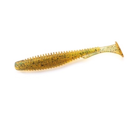 Силікон Fishup U-Shad 3" #036 Caramel/Green & Black