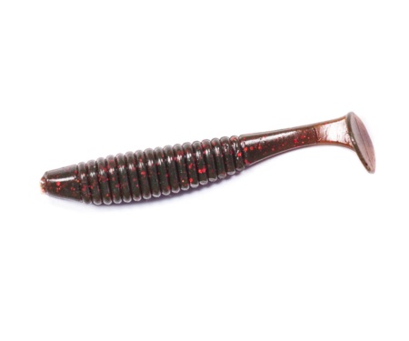 Силікон Angry Baits Shiner 3" Motor Oil