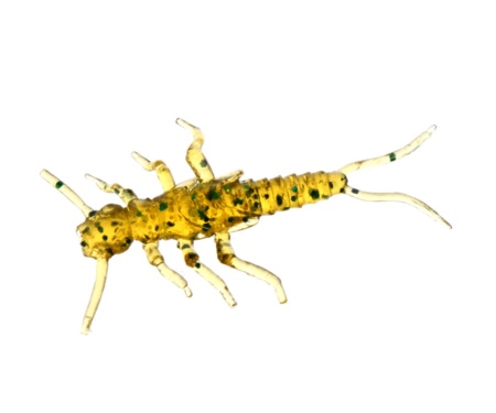 Нимфа Fishup Stonefly 0.75" #036 Caramel Green Black