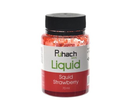 Ликвид PuhachBaits Liquid 70мл Squid Strawberry