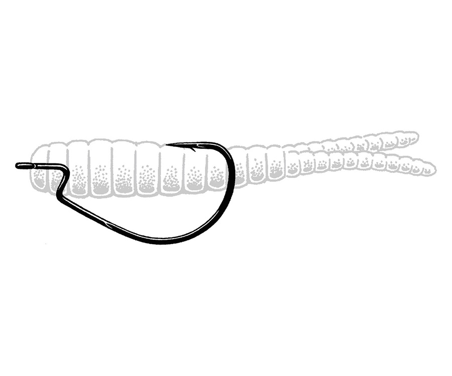 Крючки Owner Offset Jungle Wide Gap 4108 №5/0 #3