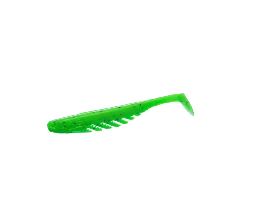 Виброхвост M5 Craft Razor 4"  #053 Chartreuse Green Aple