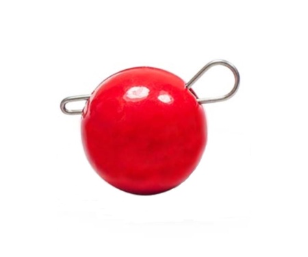 Грузило Днипро-Свинец Чебурашка красный 9г