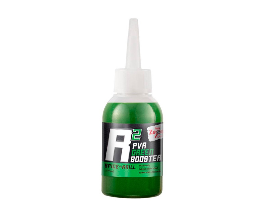 Бустер Carp Zoom R2 PVA Green Booster Spice-Krill 75мл