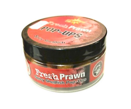 Бойли Dynamite Baits Fresh Prawn Spicy Shell fish Pop-Ups 15 мм