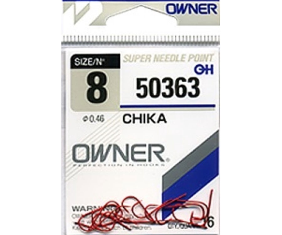 Крючки Owner 50363 Chika Red №08 #2