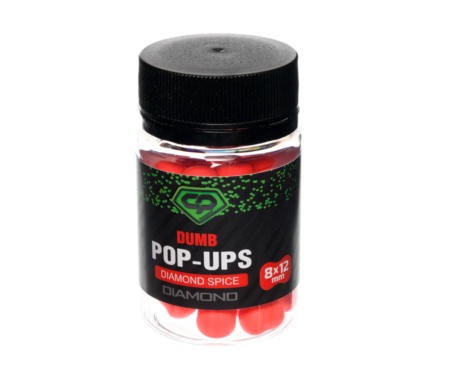 Бойли Carp Pro Diamond Dumb Pop-Ups Diamond Spice 8/12мм