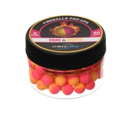 Бойли Crazy Carp  Squid & Scopex 8мм