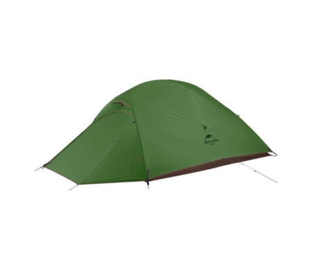 Палатка одноместная с футпринтом Naturehike Cloud Up 1 Updated NH18T010-T 20D Dark Green