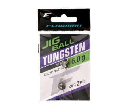 Грузило вольфрамовое Flagman Tungsten Jig Head 6г