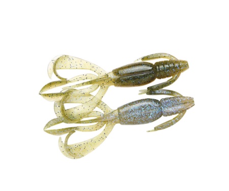 Силікон Keitech Crazy Flapper 3.6" 464 Electric Green Craw
