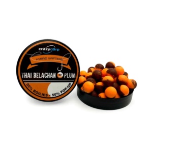 Бойлы Crazy Carp Hybrid Wafters Thai Belachan & Plum 15мм #1