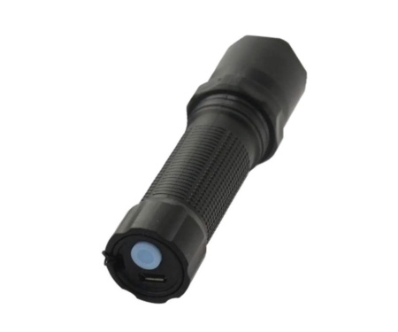 Фонарь ручной Quantum QM-FL1040 Minik black 3W LED  з USB