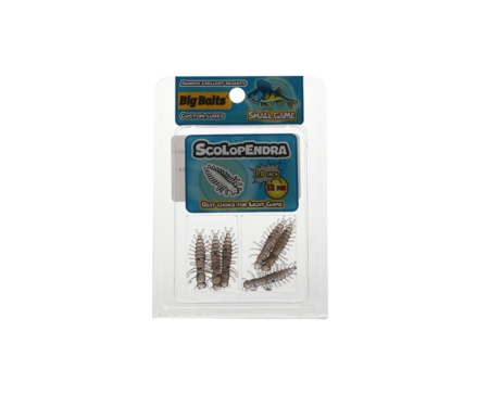 Німфа Big Baits Scolopendra 1" #106 Green Pumpkin