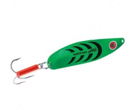 Блешня Mepps Syclops Platinum Green 26г
