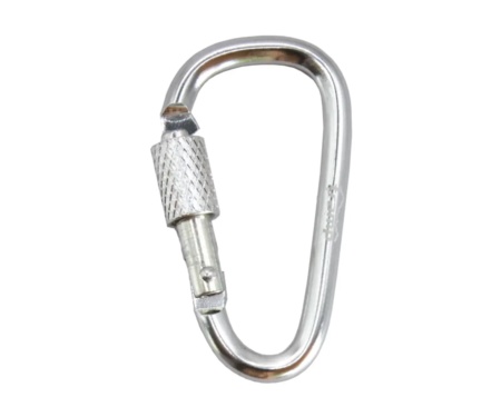 Набор карабинов Тrамп 10шт  5см UTRA-299 Silver