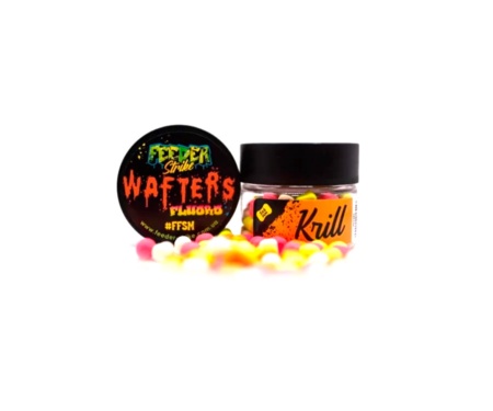 Бойли Feeder Strike Wafters Fluoro 5x6мм Krill