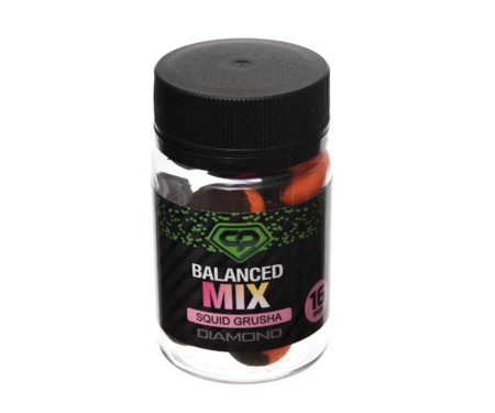 Бойли Carp Pro Diamond Balanced Mix Squid Grusha 16мм