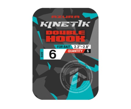 Двойник Azura Kinetik Double Hook BN #06