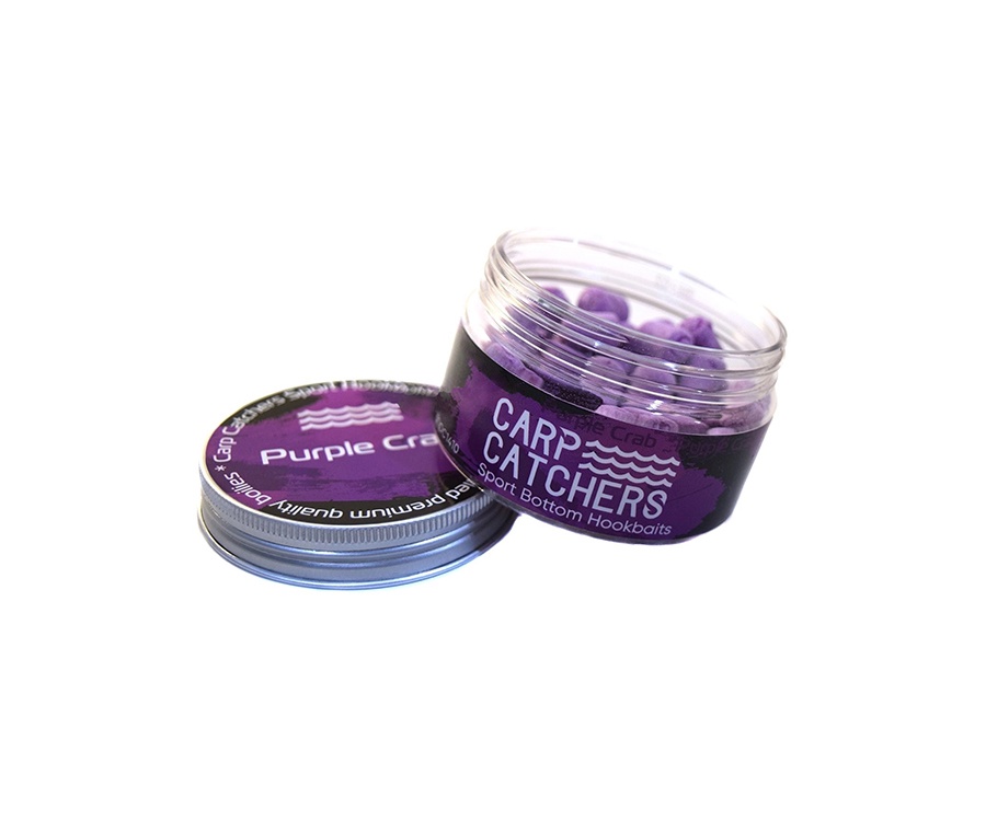 Бойлы тонущие Carp Catchers Sport Hookbaits Purple Crab 10х14мм