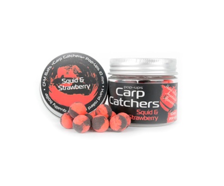 Бойлы pop-up Carp Catchers Squid&Strawberry 10мм