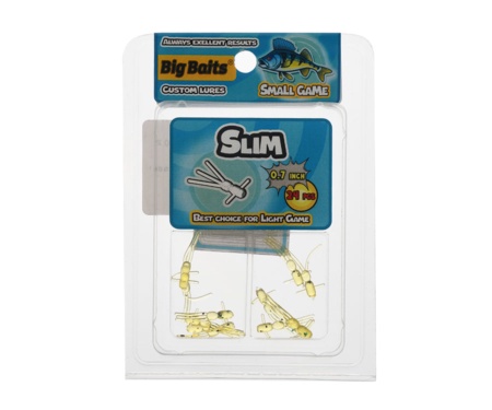 Німфа Big Baits Slim 0.7" #100 Caramel
