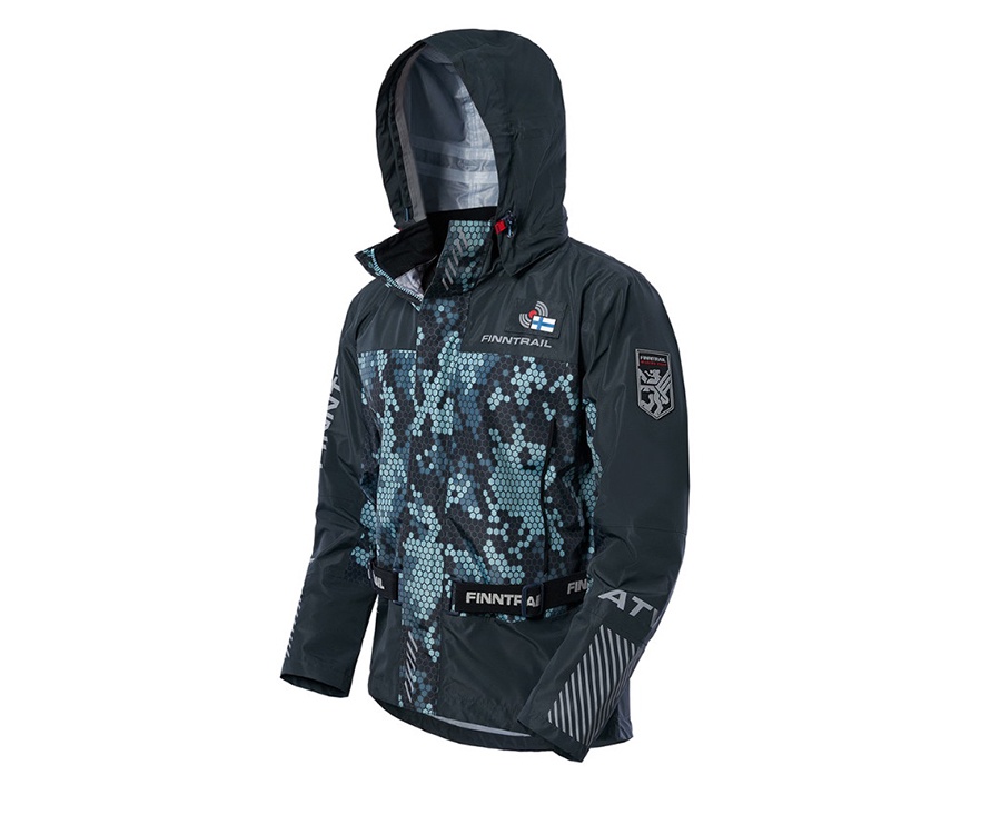 Куртка Finntrail Jacket Mudway Camo Grey XXXL #1
