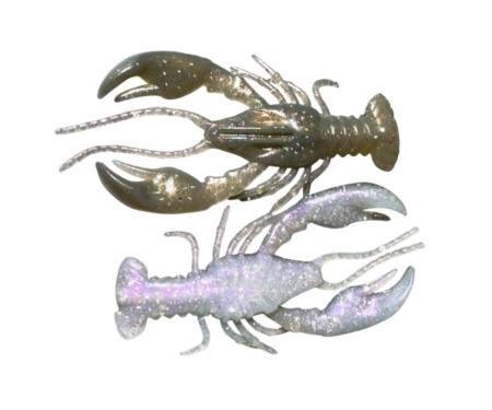 Силикон Angry Baits Kraken 3.6" 55 Rainbow Trout UV